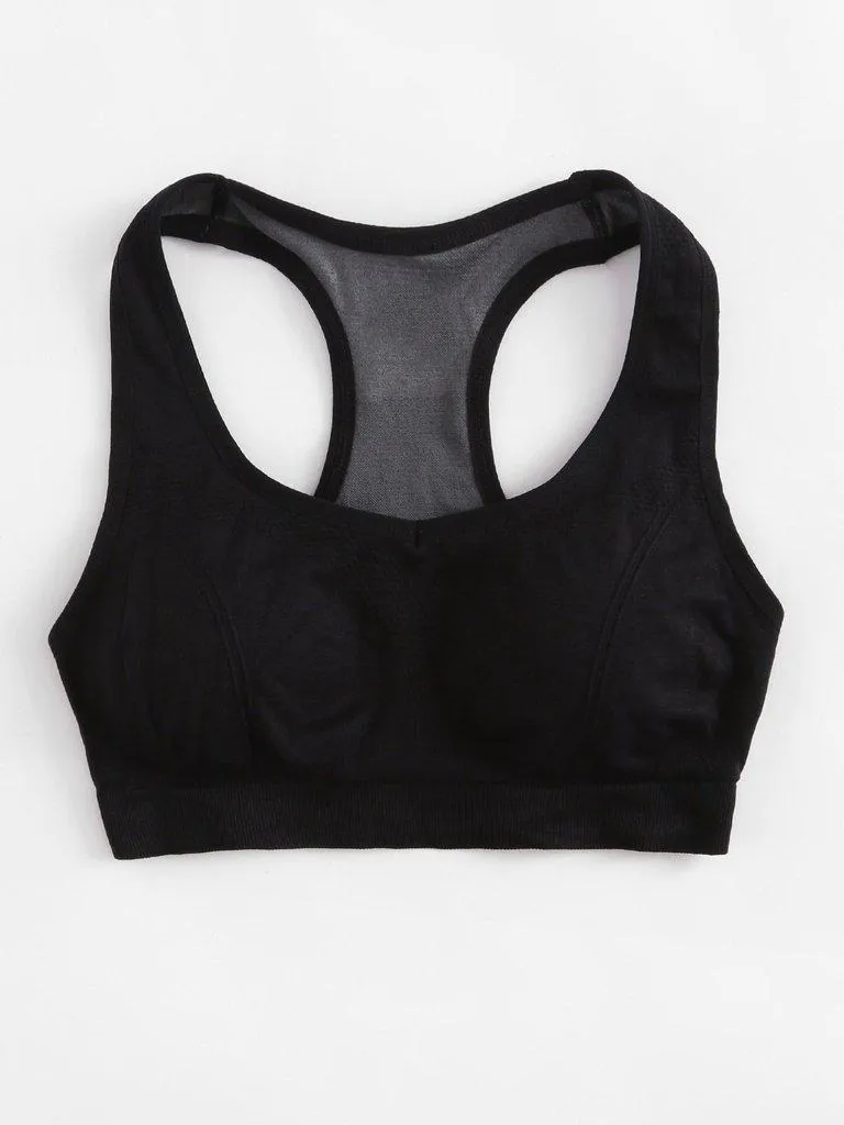 Racer Back Sports Bra