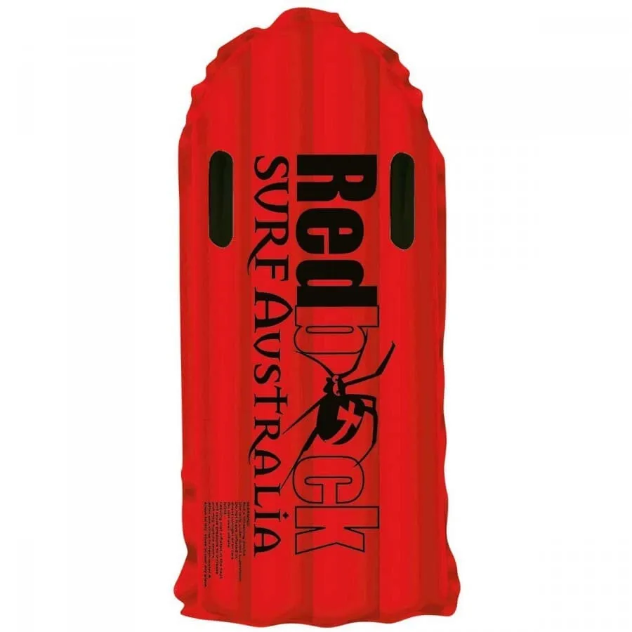 Redback Aussie Wedge Surf Mat 130cm - Red