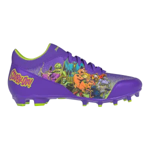 Scooby-Doo 'Unmasked' Purple Football Cleats - Velocity 3.0 by Phenom Elite