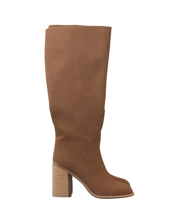 Shiloh - Knee High Block Heel Boots