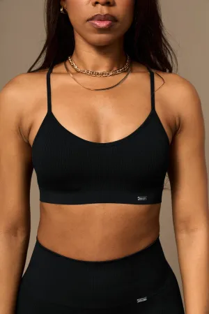 Skin Sports Bra Black