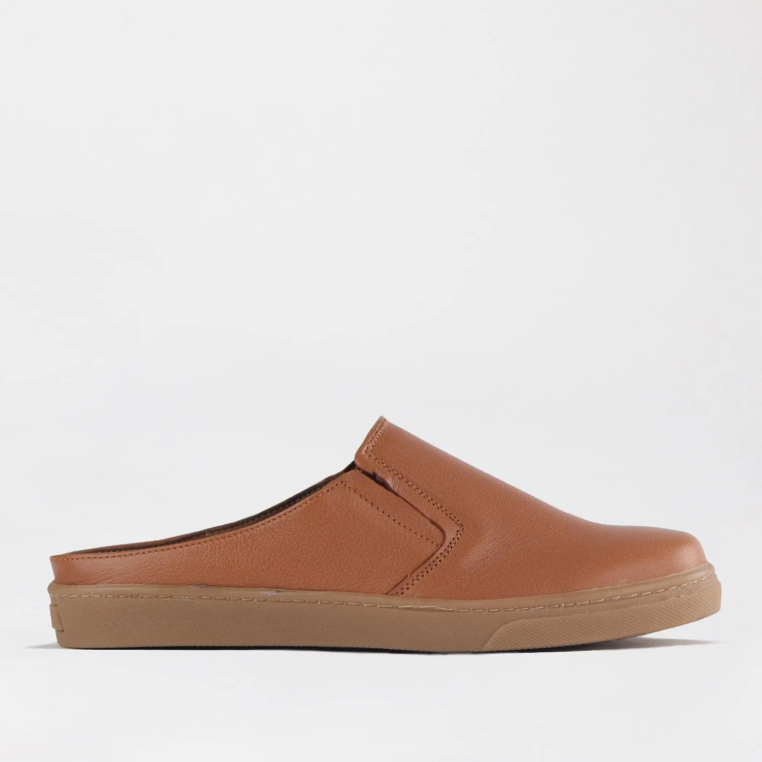 Slip-on sneakers with Removable Footbed in Tan - 12797