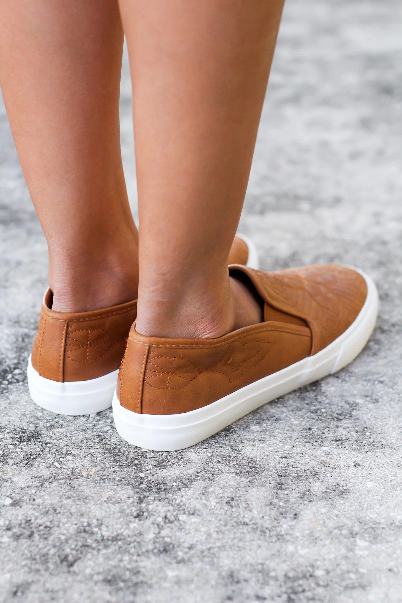 Sloan Tan Sneakers