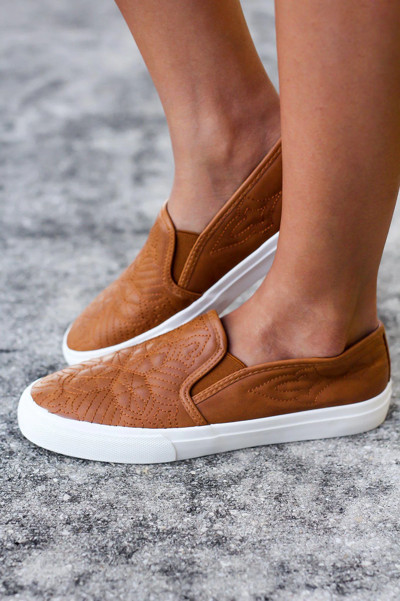 Sloan Tan Sneakers