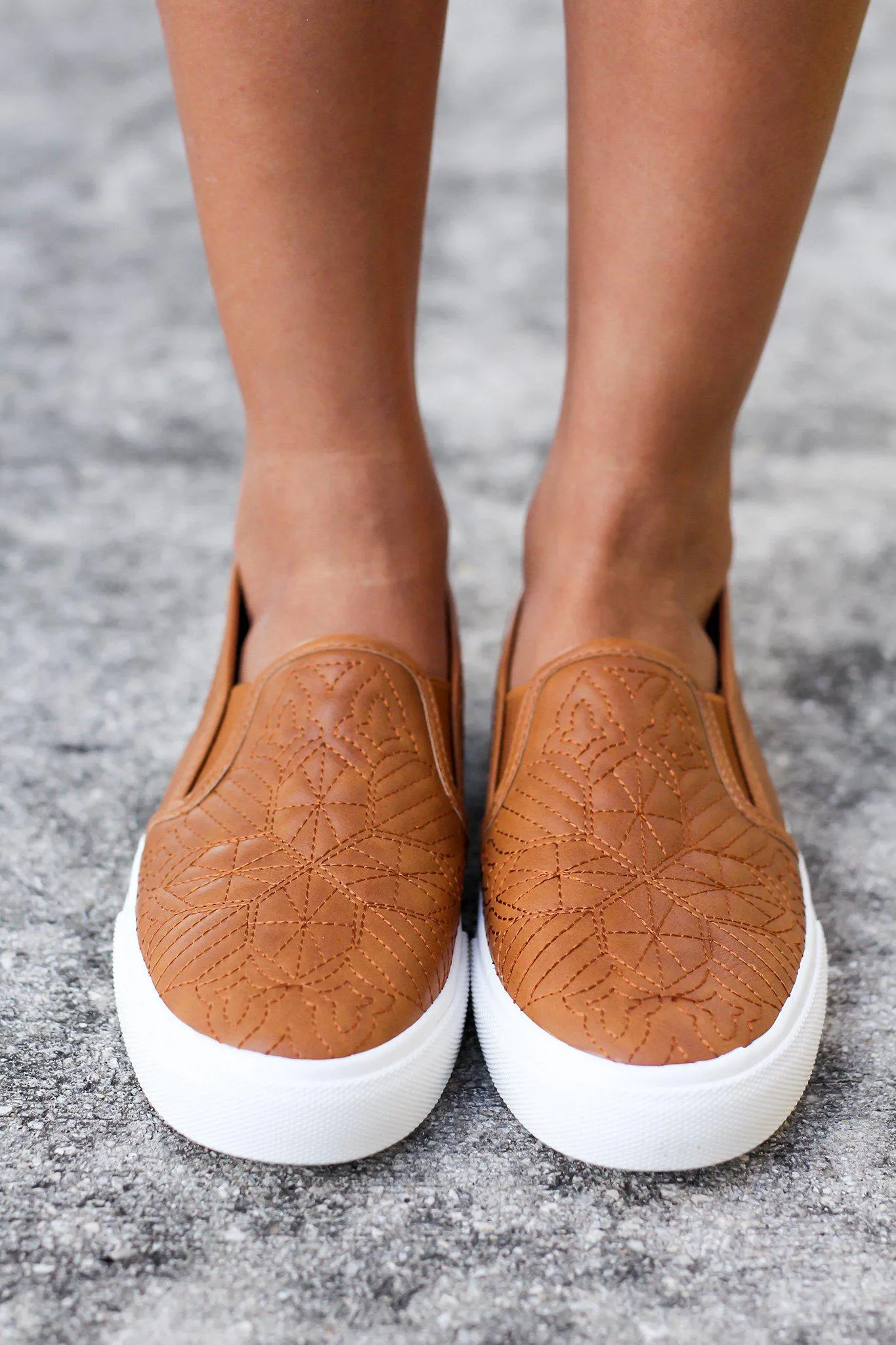 Sloan Tan Sneakers