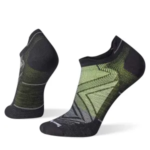 Smartwool Mens Run Zero Cushion Low Ankle Sock-Black