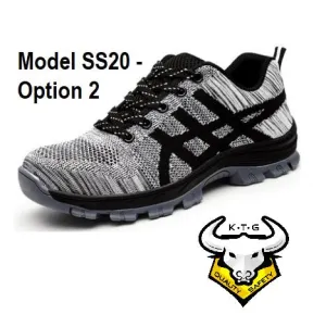 Steel Toe Sports Safety Work Shoes - Model SS20 (Option 2)