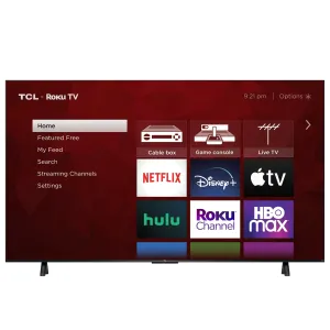 TCL 75" Class 4-Series 4K UHD HDR Smart Roku TV (75S451)