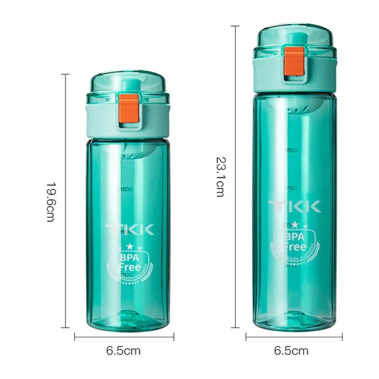 TKK TKK1001 Large Capacity Portable Plastic Water Cup, Capacity: 500ml(Purple)