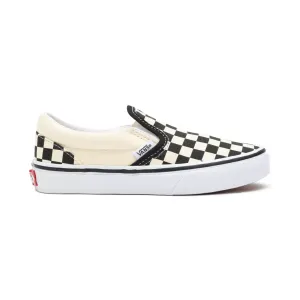 VANS Black/White Checkerboard Classic Slip-On Children's Sneaker