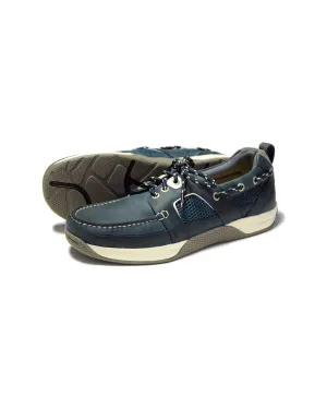 Wave Deck Shoe - Navy