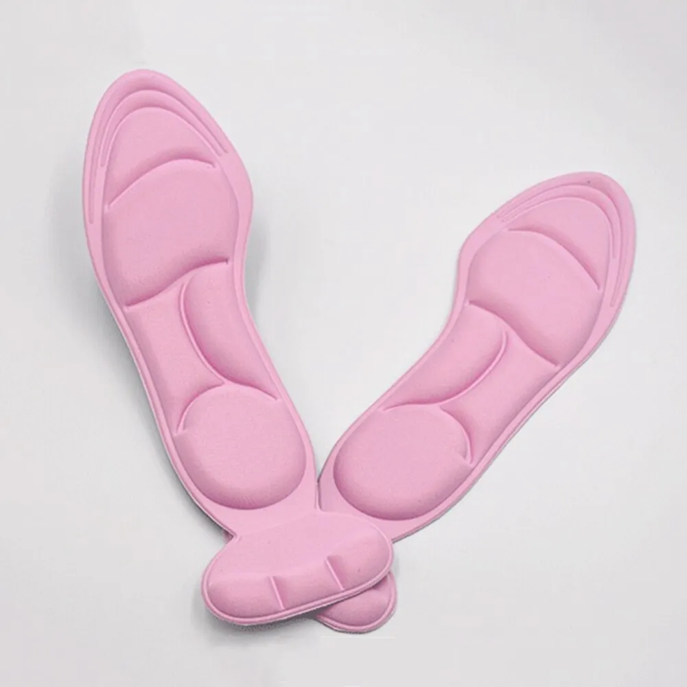 Women Insole Pad Breathable Anti-slip Inserts High Heel Insert Pad Foot Heel Protector Shoes Accessories Thickening Massage