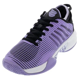 Women's Hypercourt Supreme Tennis Shoes Purple Rose and Moonless Night