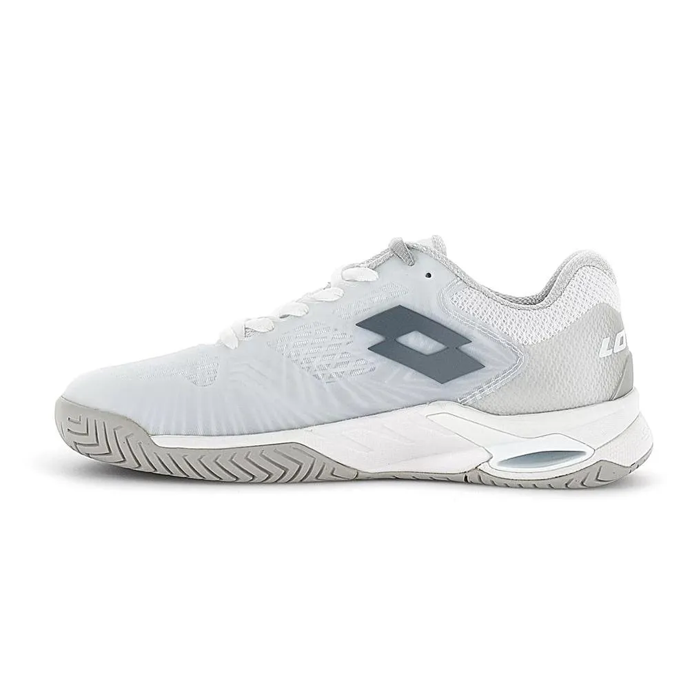 Women`s Mirage 100 Speed Tennis Shoes All White and Cool Gray 9c