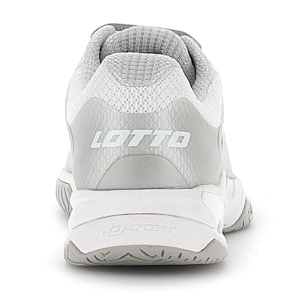 Women`s Mirage 100 Speed Tennis Shoes All White and Cool Gray 9c