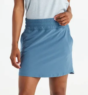 Women's Pull-On Breeze Skirt - Pacific Blue