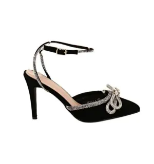 Womens Shoes Style No. Freya-5 Double Bow Heels