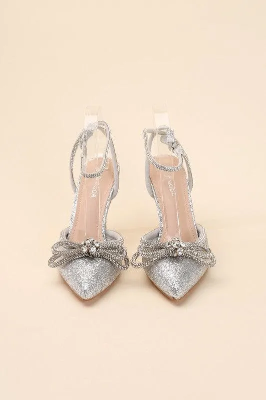 Womens Shoes Style No. Freya-5 Double Bow Heels