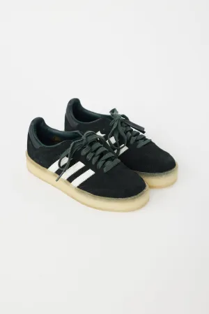 X Clarks X Adidas Black 8th Street Samba Sneaker