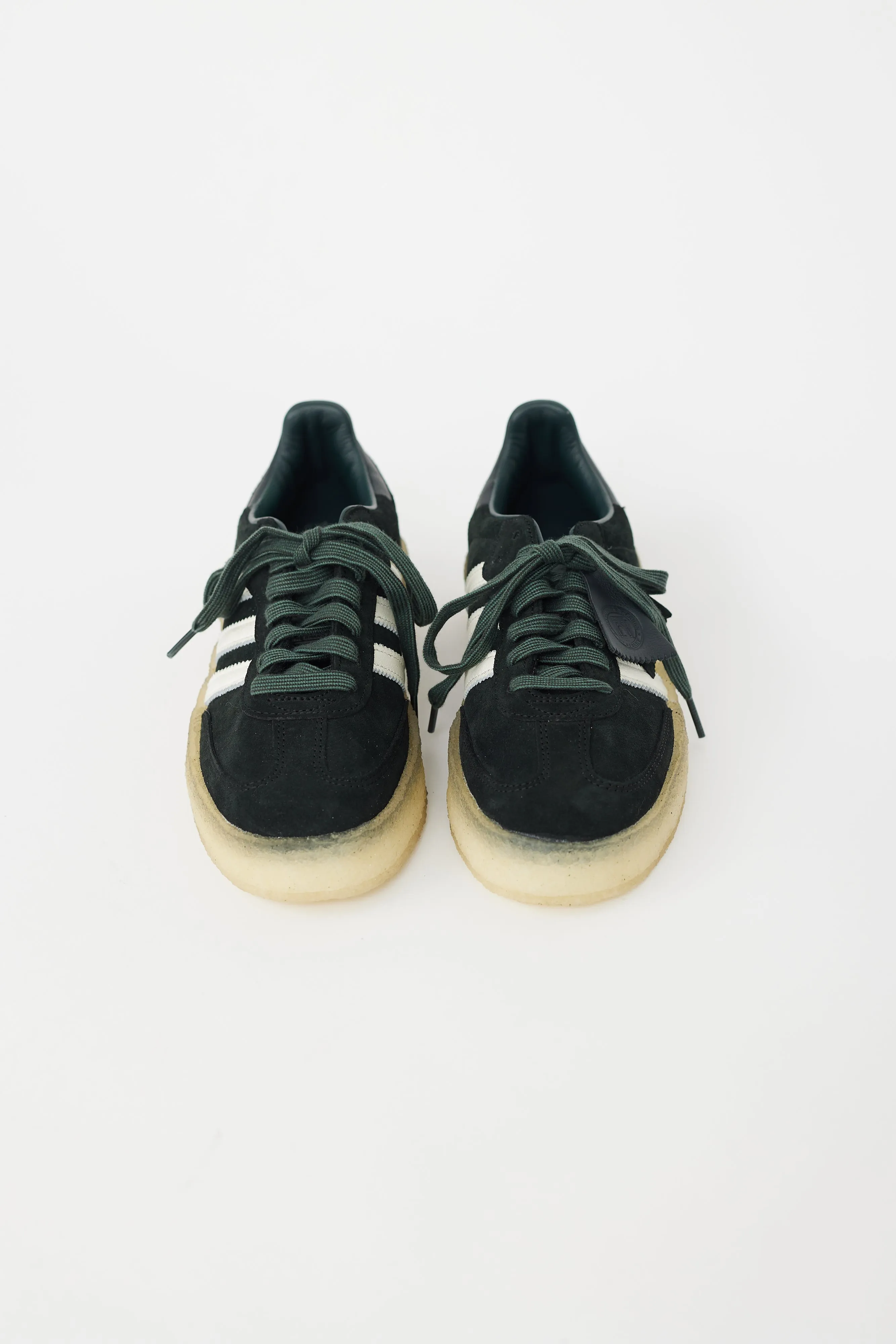 X Clarks X Adidas Black 8th Street Samba Sneaker